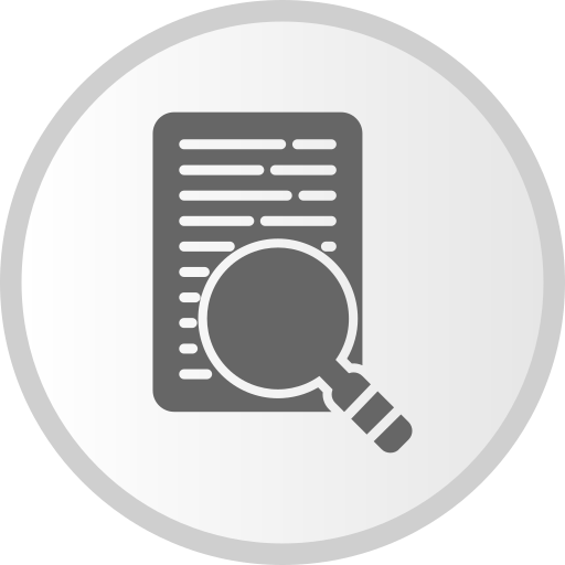 Magnifying Generic Grey icon