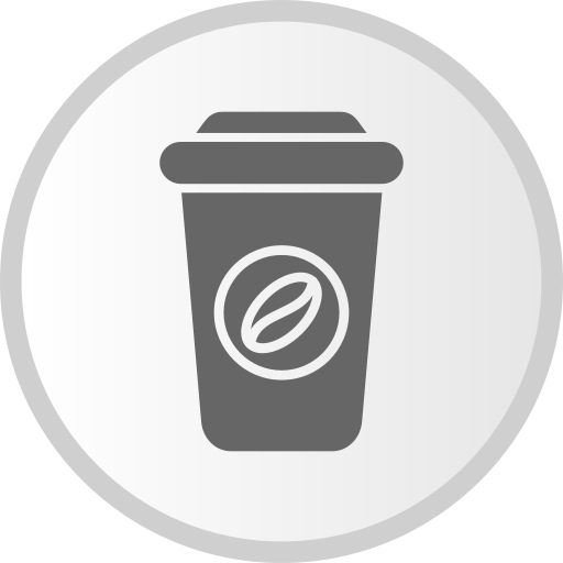 コーヒーカップ Generic Grey icon