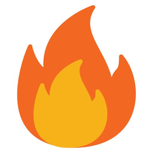 Пламя Generic Flat иконка