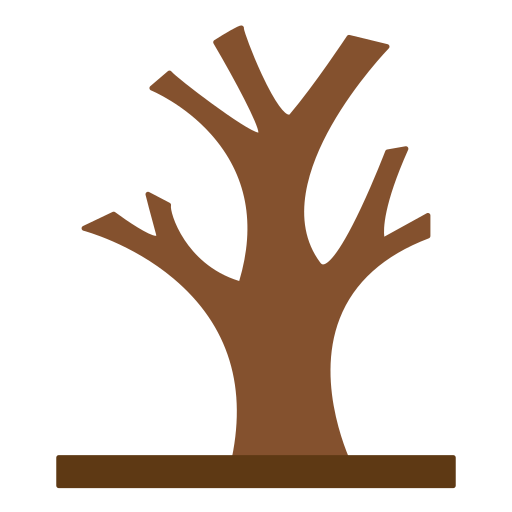 Dead Tree Generic Flat icon