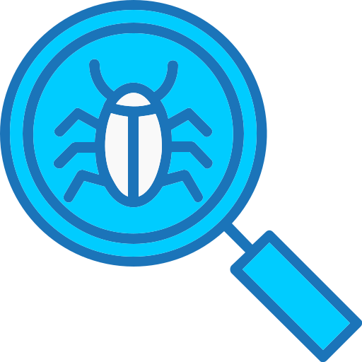 Сканирование на вирусы Generic Blue иконка