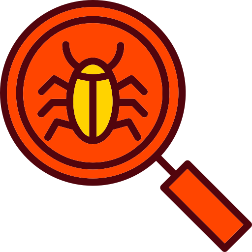 Virus scan Generic Outline Color icon