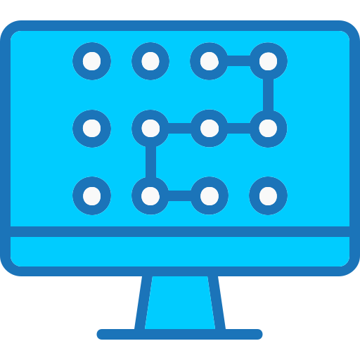 Pattern Generic Blue icon