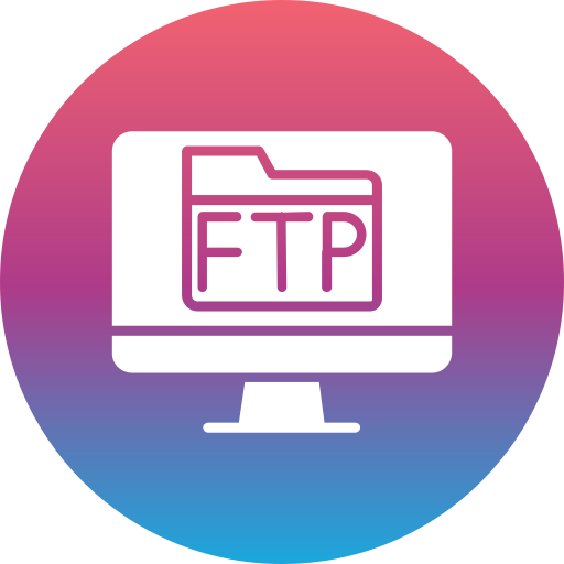 Ftp Generic Flat Gradient icon