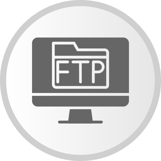Ftp Generic Grey icon