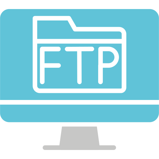 ftp Generic Blue icon
