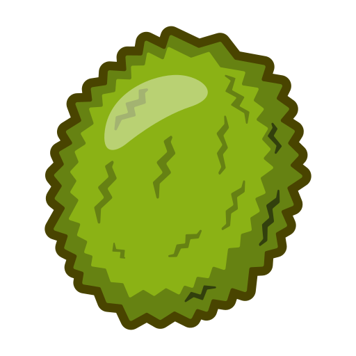 durian Generic Outline Color Ícone
