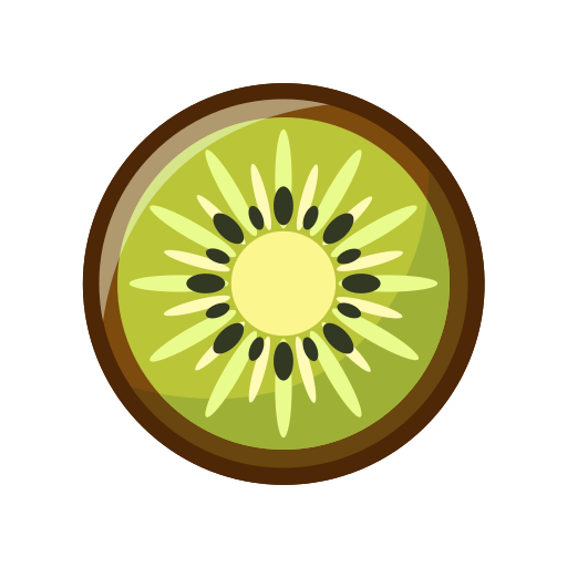 Kiwi Generic Outline Color icon