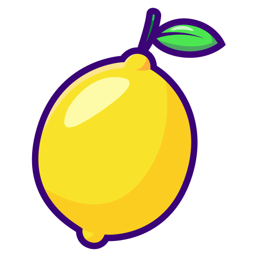 Lemon Generic Outline Color icon