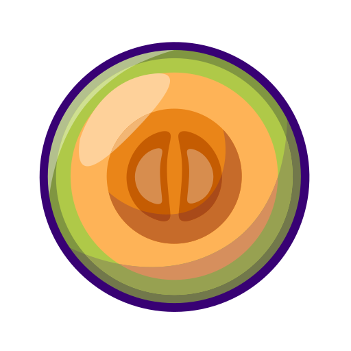melon Generic Outline Color ikona