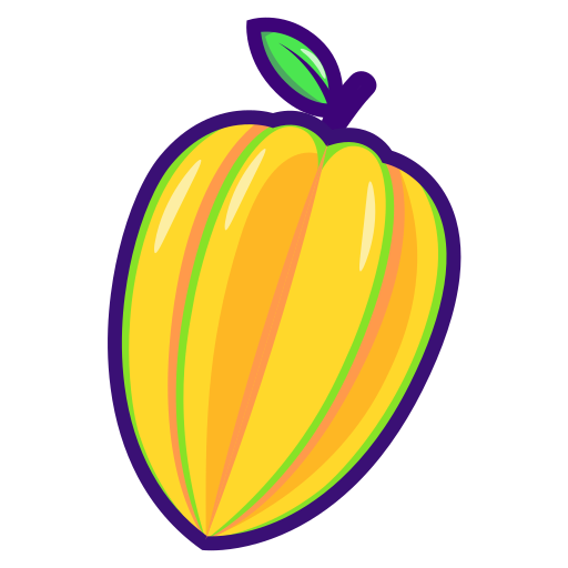 gwiezdny owoc Generic Outline Color ikona