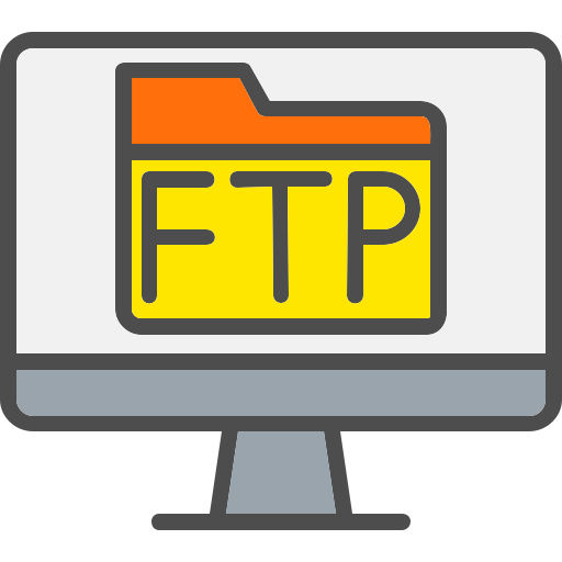 ftp Generic Outline Color icona