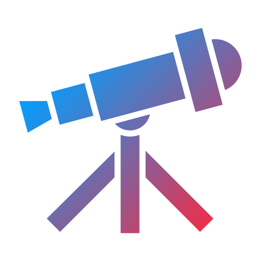 telescoop Generic Flat Gradient icoon