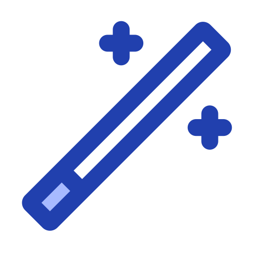 Magic wand Generic Blue icon