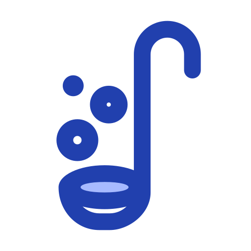 숟가락 Generic Blue icon