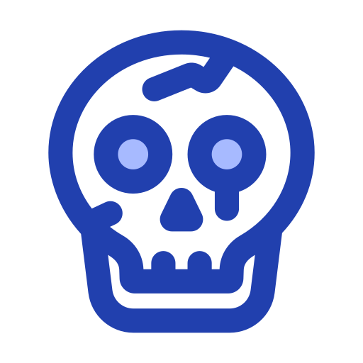 두개골 Generic Blue icon