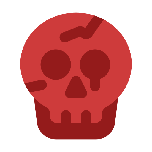 Skull Generic Flat icon