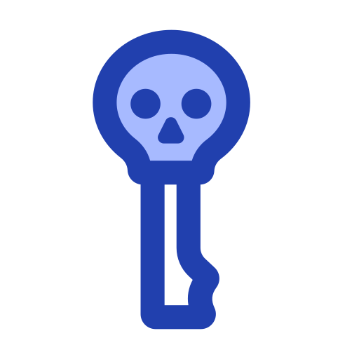 clé Generic Blue Icône
