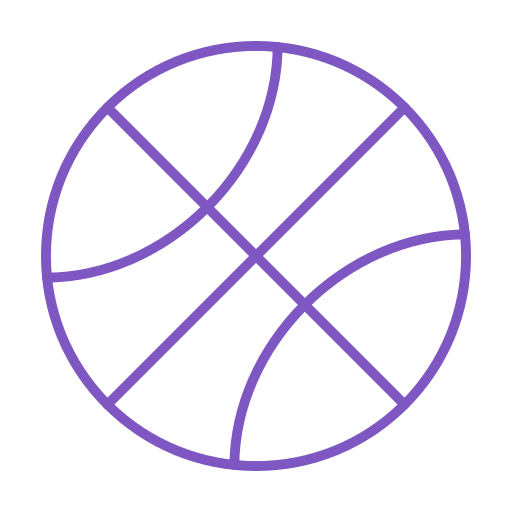 Basketball Generic Simple Colors icon