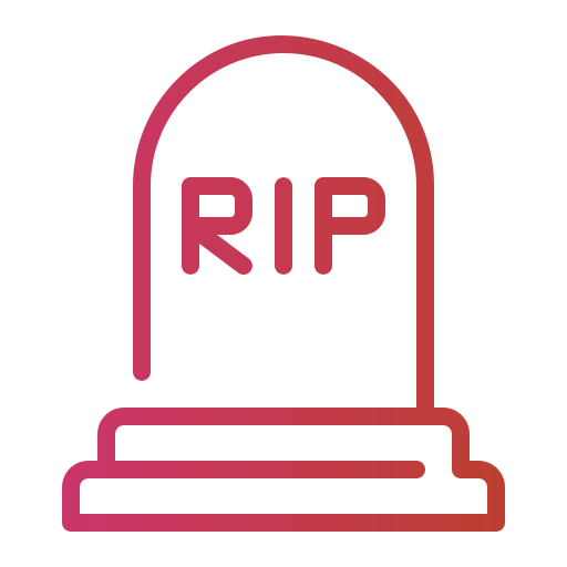 Gravestone Generic Gradient icon