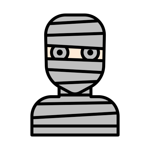 Mummy Generic Outline Color icon