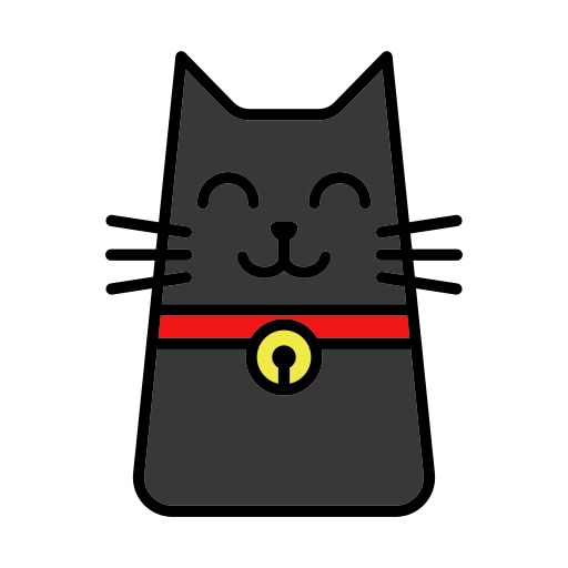 고양이 Generic Outline Color icon