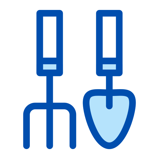 ガーデニングツール Generic Blue icon