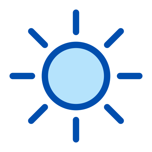 태양 Generic Blue icon