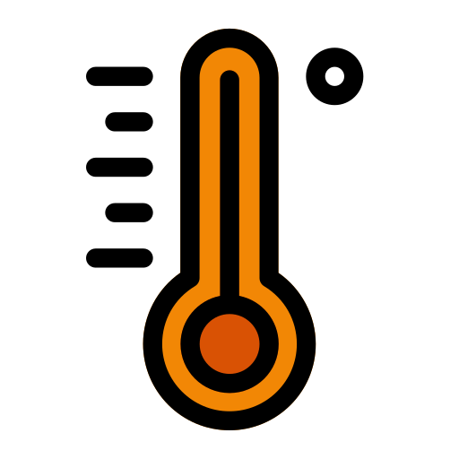 thermometer Generic Outline Color icon