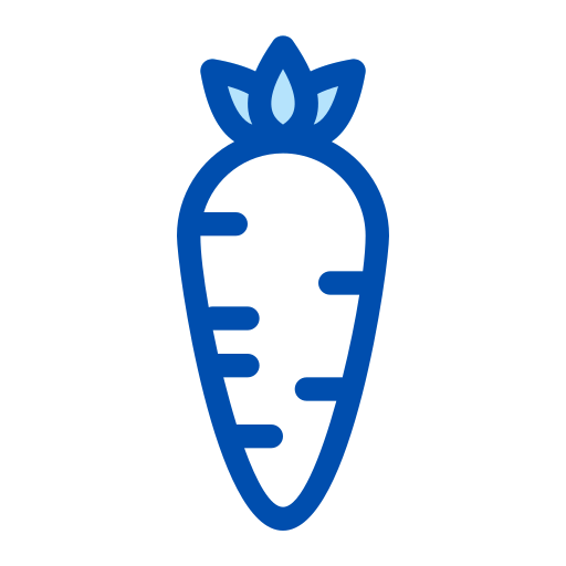 Carrot Generic Blue icon