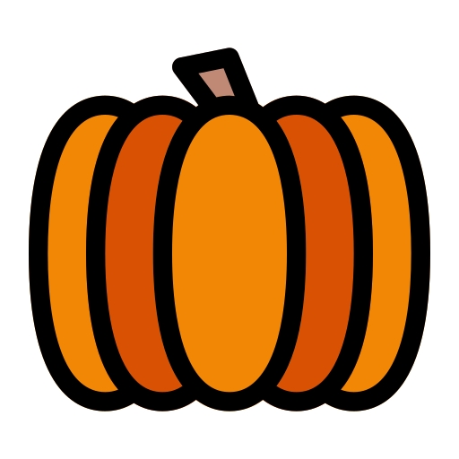 Pumpkin Generic Outline Color icon