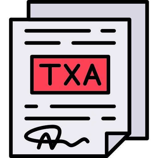 belastingen Generic Outline Color icoon
