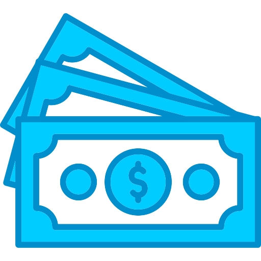 dinero Generic Blue icono