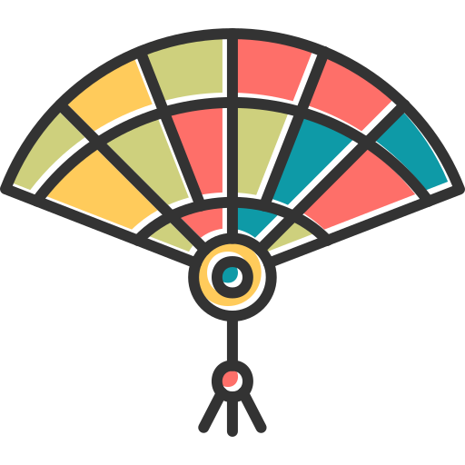 부채 Generic Color Omission icon