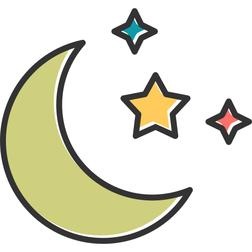 księżyc Generic Color Omission ikona