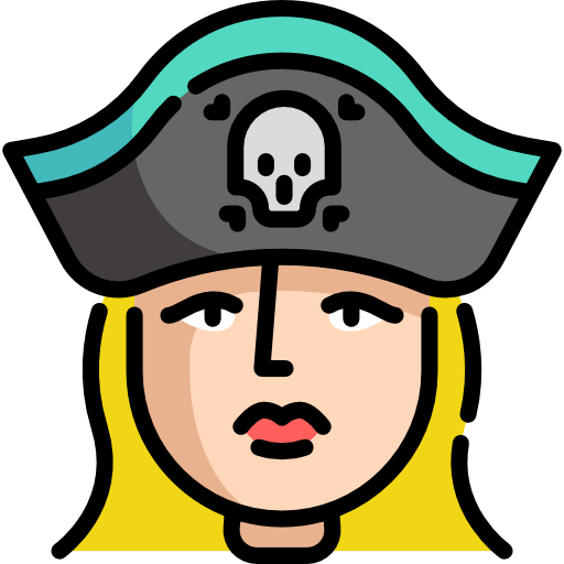 pirata Special Lineal color icona