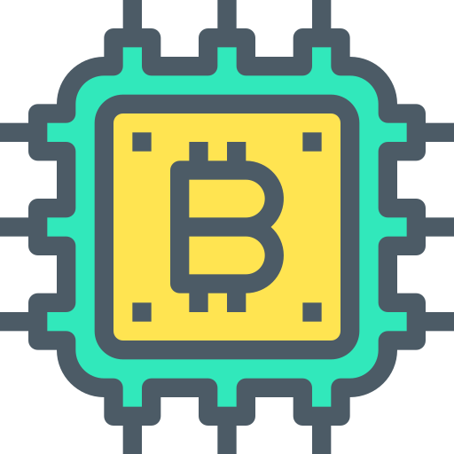 Bitcoin Accurate Lineal Color icon