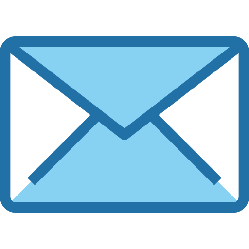 e-mail Accurate Blue ikona
