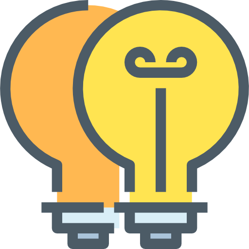 Light bulb Accurate Lineal Color icon