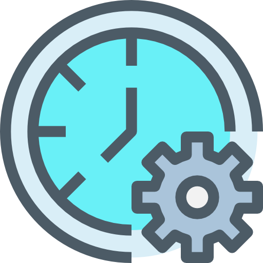 Time management Accurate Lineal Color icon