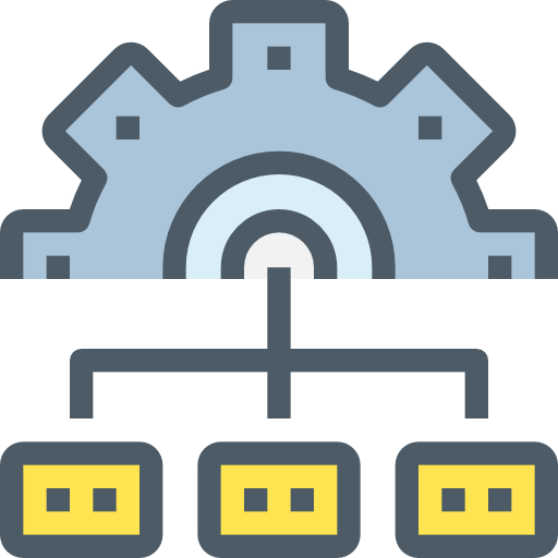 Process Accurate Lineal Color icon