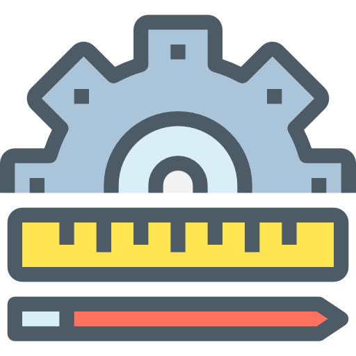 Management Accurate Lineal Color icon