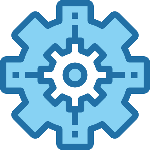 configuraciones Accurate Blue icono