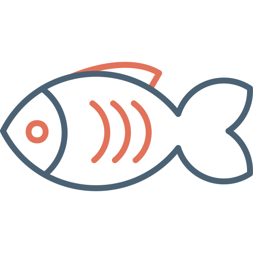 Fish Generic Outline Color icon