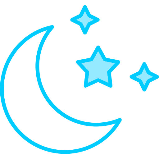 달 Generic Blue icon