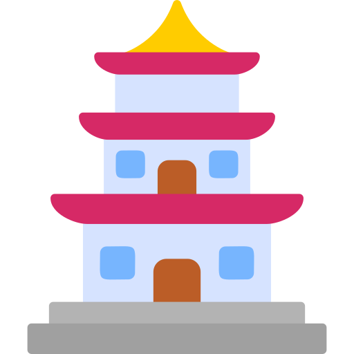 Świątynia Generic Flat ikona