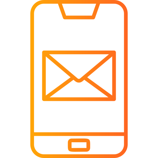 Phone message Generic Gradient icon