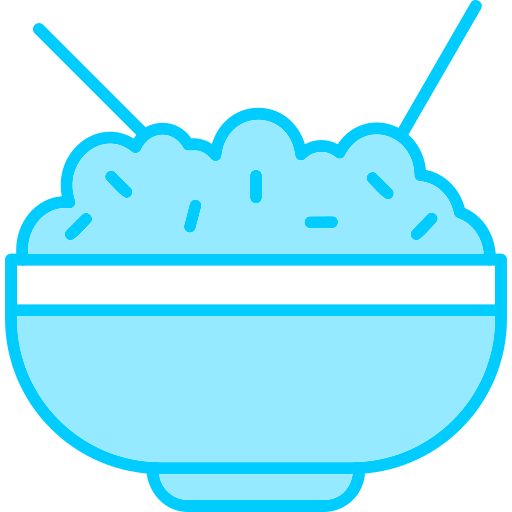 miska ryżu Generic Blue ikona