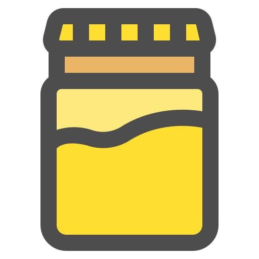 Honey Jar Generic Outline Color icon