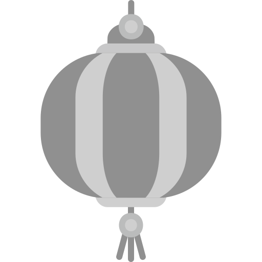 Paper lantern Generic Grey icon